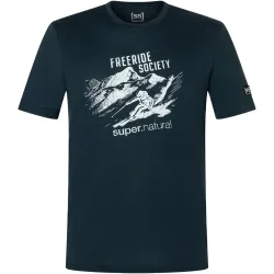 Super.Natural Herren Freeride Society T-Shirt