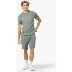 Super.Natural Herren Denim Logo T-Shirt