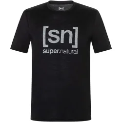 Super.Natural Herren Denim Logo T-Shirt