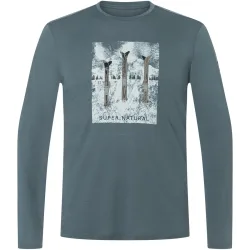 Super.Natural Herren Triple Ski Longsleeve