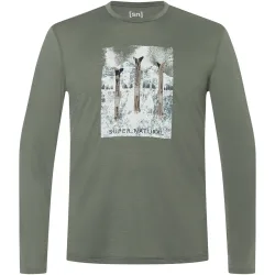Super.Natural Herren Triple Ski Longsleeve