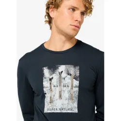 Super.Natural Herren Triple Ski Longsleeve