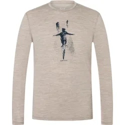 Super.Natural Herren Freedom On Wheels Longsleeve
