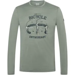 Super.Natural Herren Bike Enthusiast Longsleeve