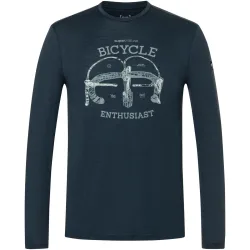 Super.Natural Herren Bike Enthusiast Longsleeve