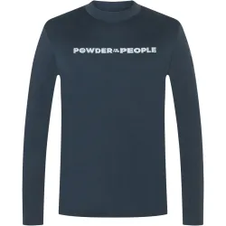 Super.Natural Herren Powder To The People Bio J Longsleeve