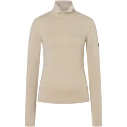 Super.Natural Damen Split Brush Turtleneck Pullover
