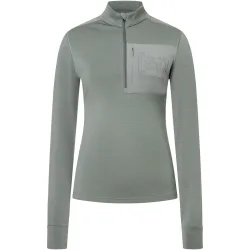 Super.Natural Damen Shoulder Guard 1/4 Zip Pullover