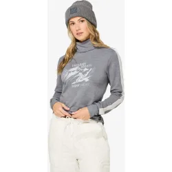 Super.Natural Damen Freeride Roll Neck Pullover