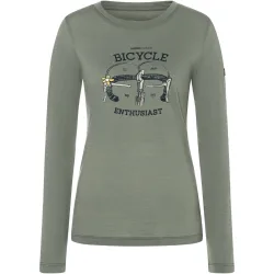 Super.Natural Damen Bike Enthusiast Longsleeve