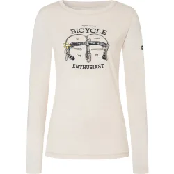 Super.Natural Damen Bike Enthusiast Longsleeve