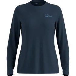Odlo Damen Merino 200 X Frozen Lake Longsleeve
