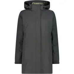 CMP Damen Zip Hoodie 2in1 Parka