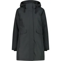 CMP Damen Zip Hoodie Parka