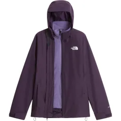 The North Face Quest DryVent™ Triclimate 3in1 Damen Outdoorjacke Lila, Damen, Größe: L