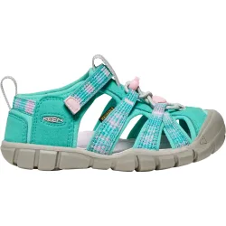 KEEN Kids Y Seacamp II CNX Trekkingsandalen, blau, Grösse: 35