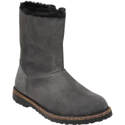 Birkenstock Damen Uppsala Zip Shearling Suede Schuhe
