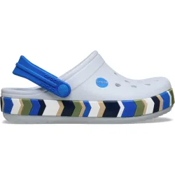 Crocs Kinder Crocband Chevron Band Clog Sandale