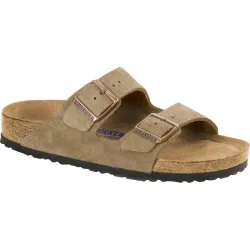 Birkenstock Damen Arizona Soft Footbed Suede Leather Sandale