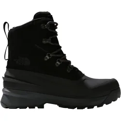 The North Face Chilkat V Lace WP Herren Winterschuh Schwarz, Herren, Größe: 8