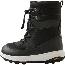 Reima - tec Kinder Winterstiefel Laplander 2.0 Black, Laplander 2.0 Winterstiefel, 36, Schwarz