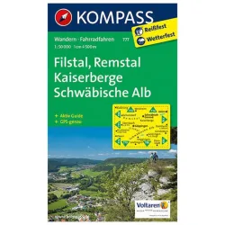 Kompass Verlag WK 777 Kaiserberge-Filstal-Schwäbische Alb