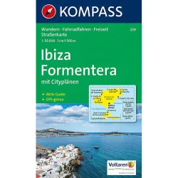 Kompass Verlag WK 239 Ibiza - Formentera