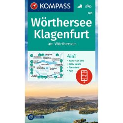 Kompass Verlag WK 61 Wörthersee - Klagenfurt