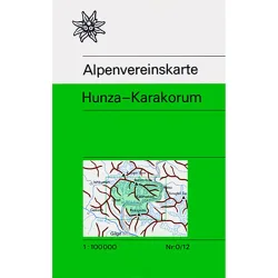 DAV AV-Karte 0/12 Hunza-Karakorum