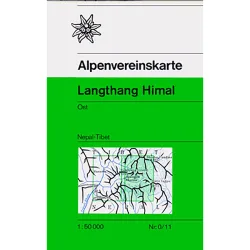 DAV AV-Karte 0/11 Langthang Himal Ost