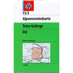 DAV AV-Karte 15/3 Totes Gebirge Ost