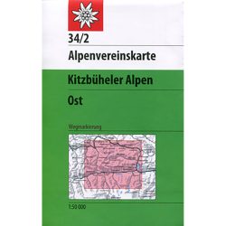 DAV AV-Karte 34/2 Kitzbüheler Alpen Ost
