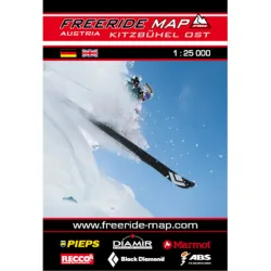 Freeride Map Kitzbühel Ost - Ski