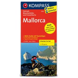 Kompass Verlag Mallorca 3500 Fahrradkarten-Set