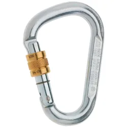 Edelrid Steel HMS Screw Karabiner