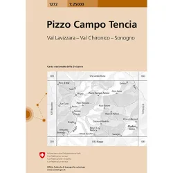 Swisstopo Pizzo Campo Tencia 1272 Landeskarte 1:25 000