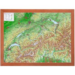 Georelief 3D Reliefkarte Schweiz