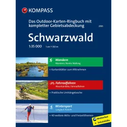 Kompass Verlag Schwarzwald Outdoor-Karten-Ringbuch
