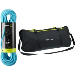Edelrid Boa 9.8 Kletterseil mit Seilsack
