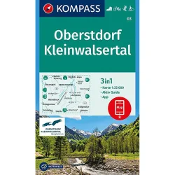 Kompass Verlag WK 03 Oberstdorf - Kleinwalsertal