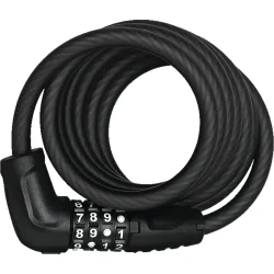 Abus Numero 5510C/180 Spiralkabelschloss + Halter