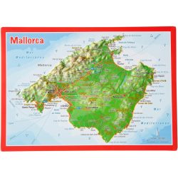 Georelief 3D Reliefpostkarte Mallorca