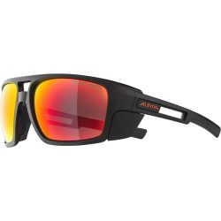 Alpina SKYWALSH Sonnenbrillen - black matt, red mirror