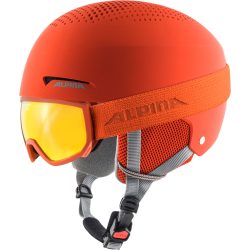 Alpina Kinder Zupo+Scarabeo Jr. Set Skihelm