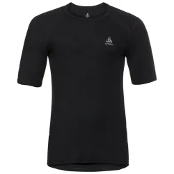 Odlo Active Warm Base Layer T-Shirt für Herren - Wandern, Ski & Snow - schwarz, 3XL