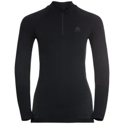 Odlo Damen Performance Warm Eco Neck Longsleeve