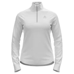Odlo Berra Mid Layer Half-Zip für Damen - Wandern, Ski & Snow - weiss, XXL