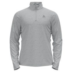 Odlo Berra Mid Layer Half-Zip für Herren - Wandern, Ski & Snow - grau, 3XL