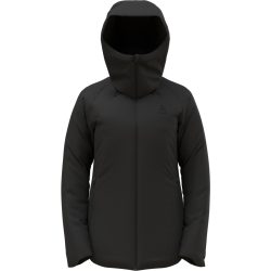Odlo Ascent S-Thermic Waterproof Isolationsjacke für Damen - Wandern, Casual Comfort - schwarz, XS