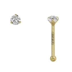 Silber Nasenpiercing